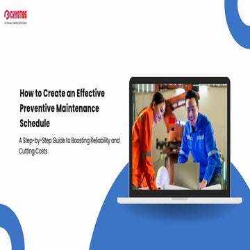 How to Create an Effective Preventive Maintenance Schedule.pdf