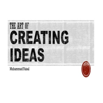 How to create an IDEA