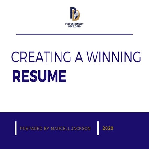 How to Create a Resume