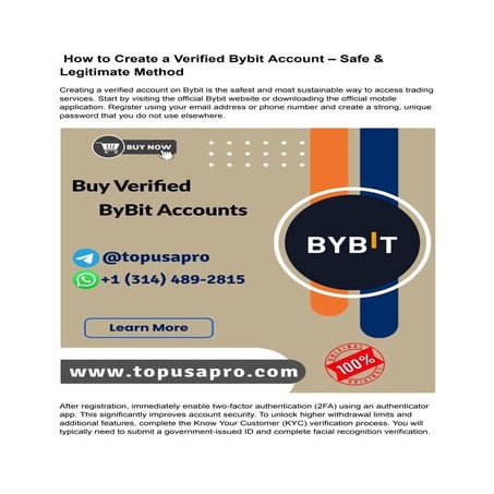 Buy Verified Bybit Account & 100% KYC Verified.pdf