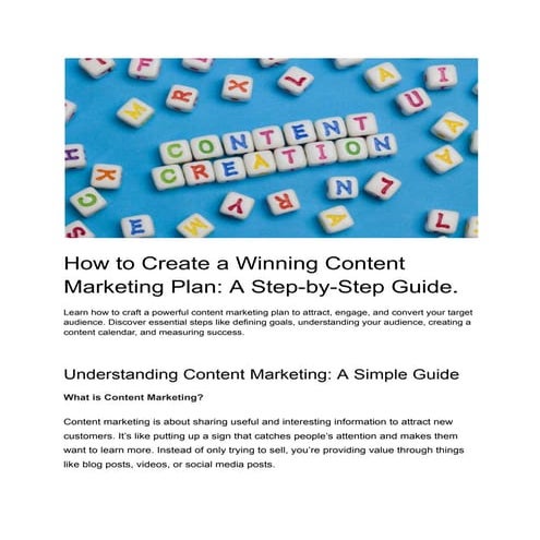 How to Create a Winning Content Marketing Plan_ A Step-by-Step Guide..pdf
