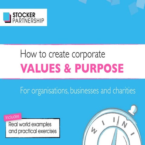 How to create corporate values and purpose
