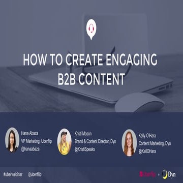 How to Create Engaging B2B Content