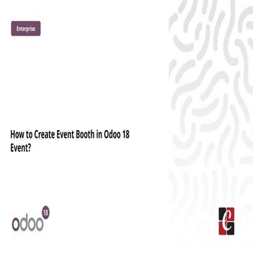 How to Create Event Booth in Odoo 18 Event