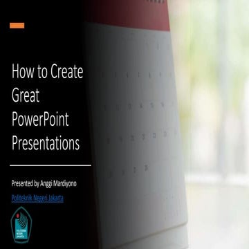 How to create great power point presentations