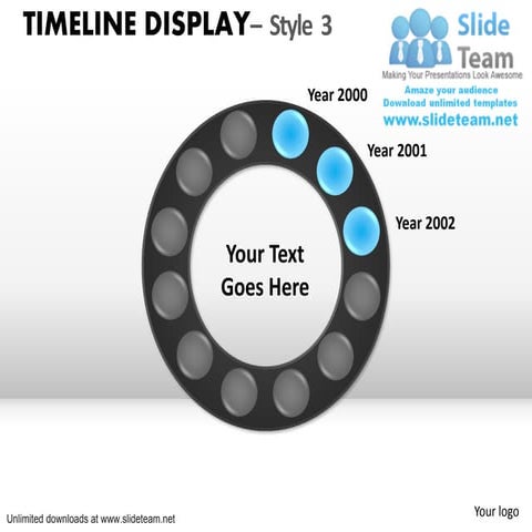 How to create  make circular timeline planning power point slides and ppt pre...