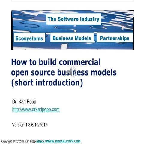 How tocreateopensourcebusinessmodelsappetizer