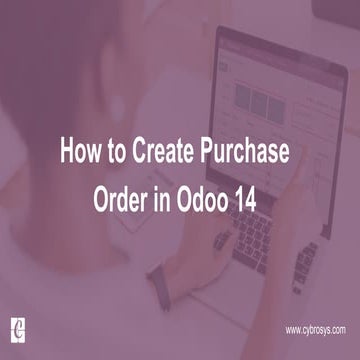 How to Create Purchase Order in Odoo 14