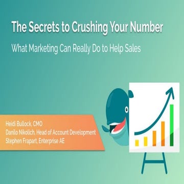 The Secrets To Crushing Your Number: How Engagio’s Revenue Team Uses Engagio