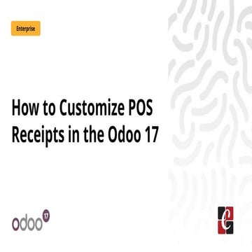 How to Customize POS Receipts in the Odoo 17