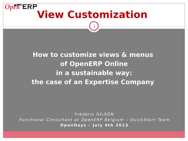 Howtocustomizeviewsmenuesofopenerponlineinasustainablewayfredericgilson 13070...