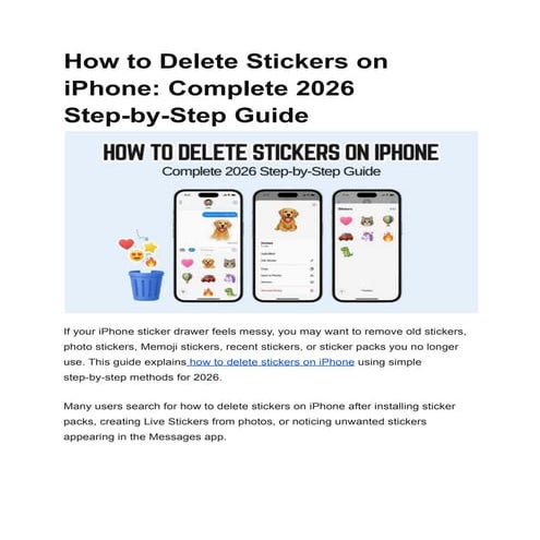 How to Delete Stickers on iPhone_ Complete 2026 Step-by-Step Guide.pdf