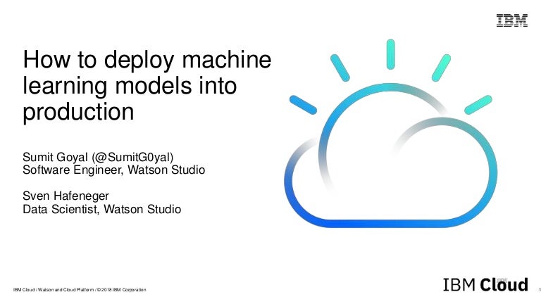ibm cloud deep learning