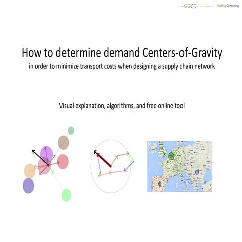 How to determine demand Centers-of-Gravity 