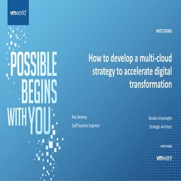 How to develop a multi cloud strategy to accelerate digital transformation - ...