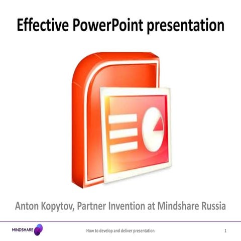 How To Develop And Give Presentation