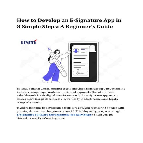 How to Develop an E-Signature App in 8 Simple Steps_ A Beginner’s Guide