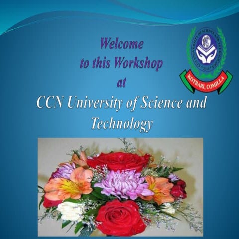 Workshop on "How to Develop English Language Skills" By Monir Hossen