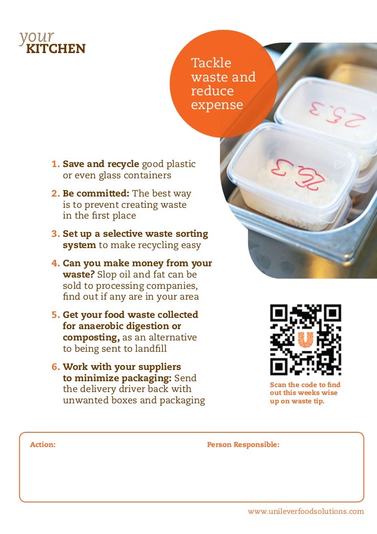 How to dispose of kitchen waste