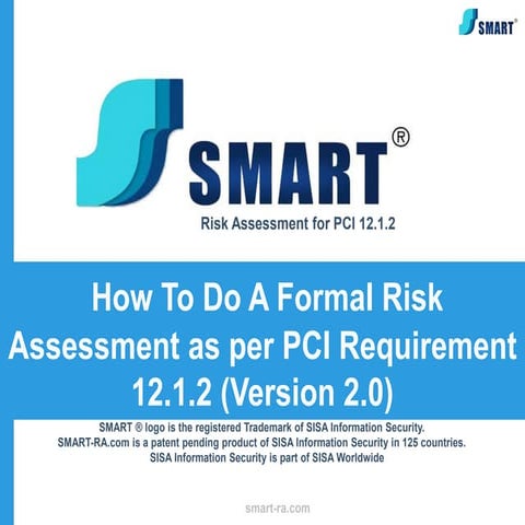 Webinar Excerpts: How to do a Formal Risk Assessment as per PCI Requirement 1...