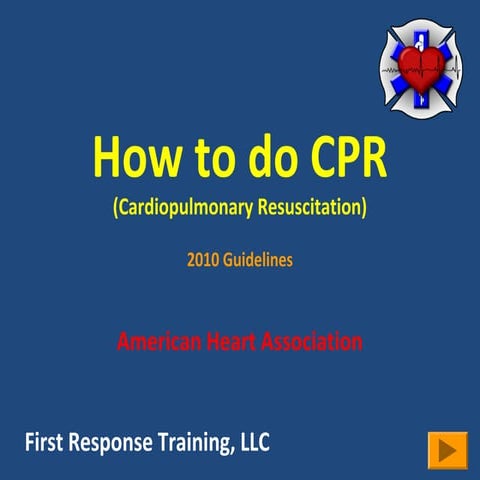 How to do CPR