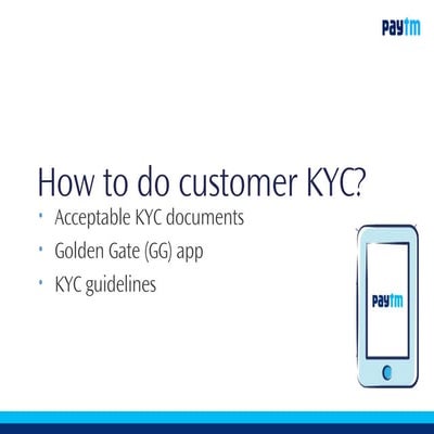 How to do customer KYC?