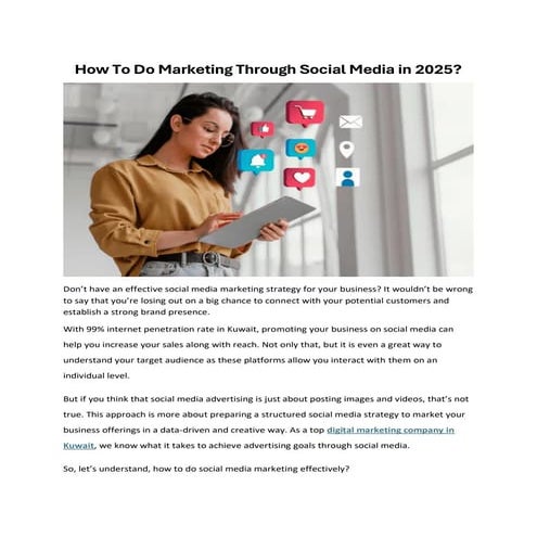 How To Do Marketing Through Social Media in 2025.pdf