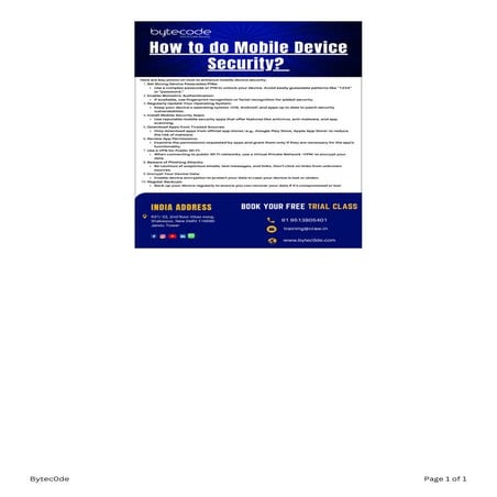 How to do Mobile Device Security .pdf