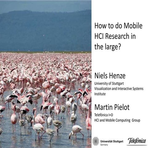 My App is an Apparatus: How to do Mobile HCI Research in the large