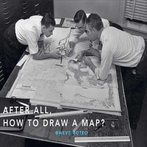 How to draw a map - What is projections?