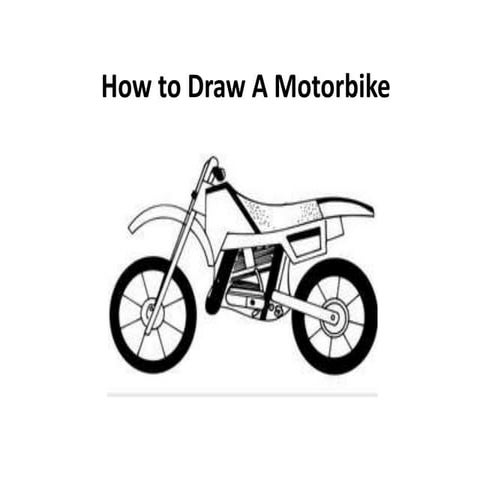 How to draw a motorbike | PPTX