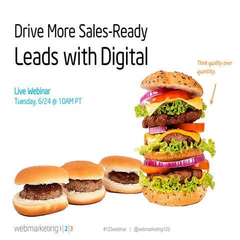 How to Drive More Sales Ready Leads with Digital