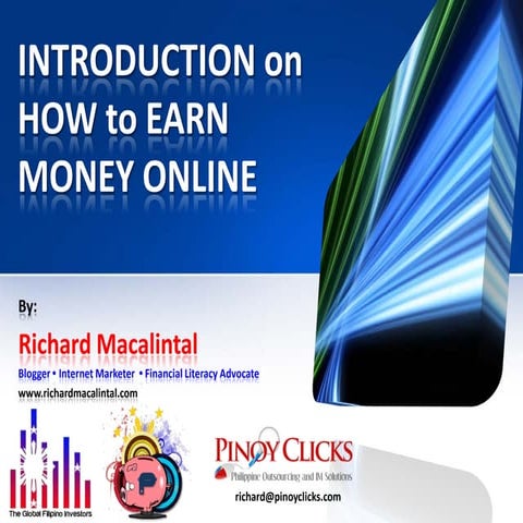 How to earn money online