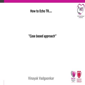 How to echo... tricuspid regurgitation.ppt