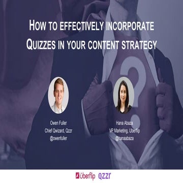 How to Effectively Incorporate Quizzes in Your Content Strategy