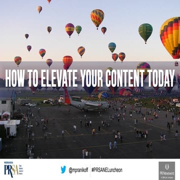 How To Elevate Your Content Today? 