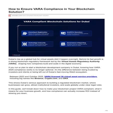How to Ensure VARA Compliance in Your Blockchain Solution.pdf