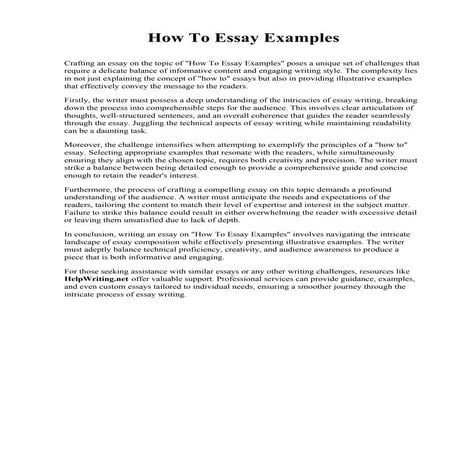 How To Essay Examples.pdf