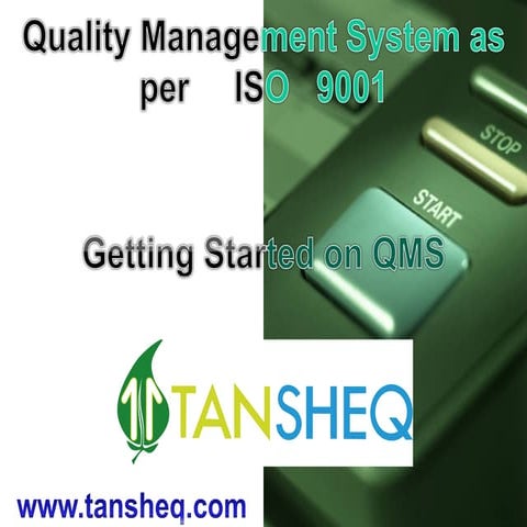 How to establish quality management system in tanzania