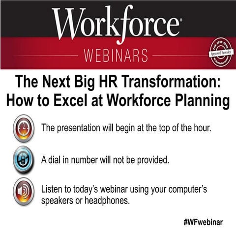 The Next Big HR Transformation: How to Excel at Workforce Planning