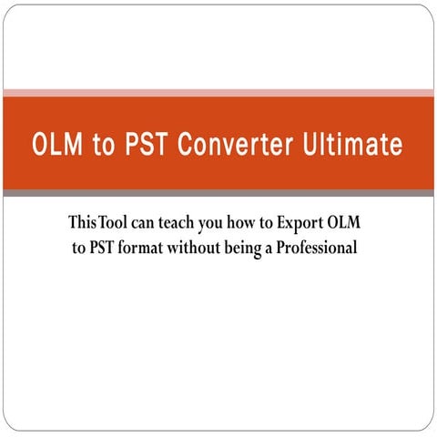 OST to PST Conversion | PPTX