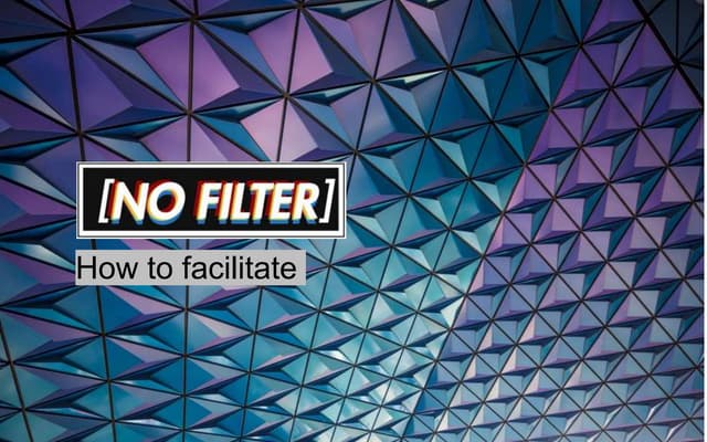 How to facilitate a workshop [12 thoughts]