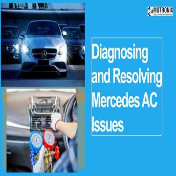 How to figure out what's wrong with a Mercedes AC