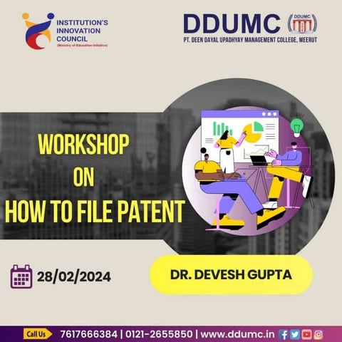 PPT on  How to File a Patent & Procedure of Filing Patent.pptx