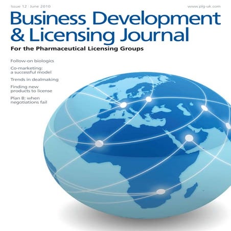 How to find new products to license (plg journal july 2010)