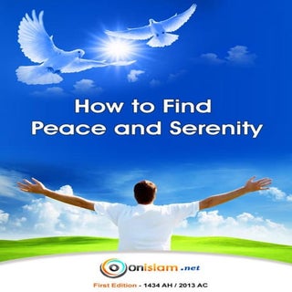 How To Find Peace And Serenity?