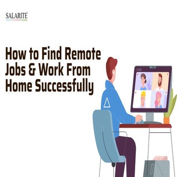 How to Find Remote Jobs & Work From Home Successfully.pdf