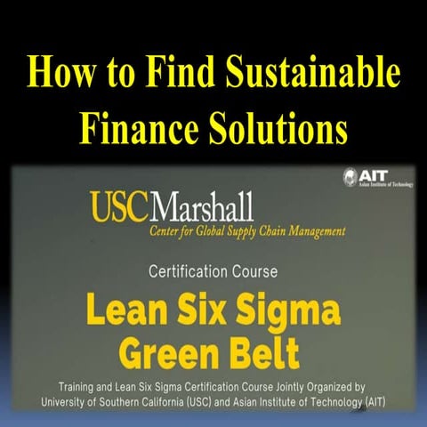 How to Find Sustainable Finance Solutions.pptx