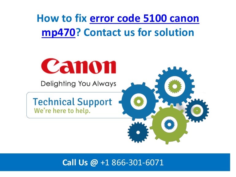 Canon mp470 printer error code 5100 hopdestrategic
