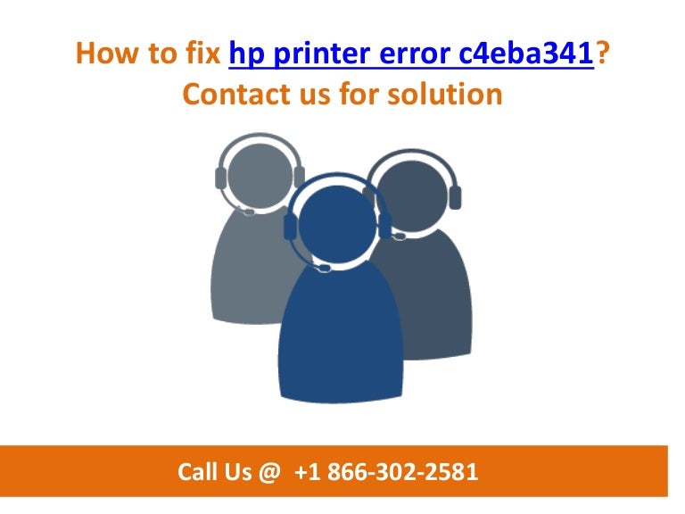 hp printer code c4eba341